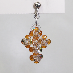 Clips  - Silver 925 - Earrings Clarissa - Clips  - Silver 925 - Argent 925